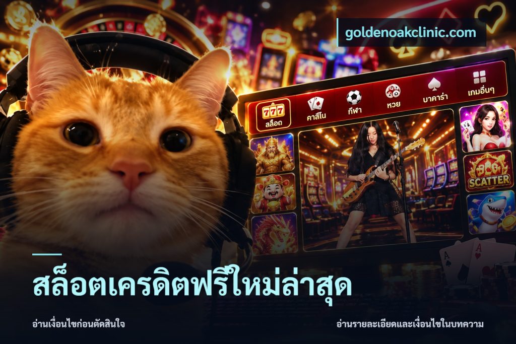 สล็อตเครดิตฟรีใหม่ล่าสุด