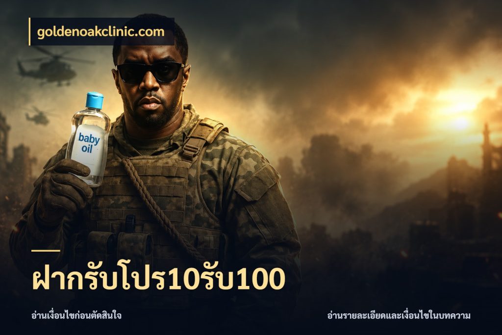 ฝากรับโปร10รับ100 goldenoakclinic.com เครดิตกับรูปแบบโปรที่ตรงใจ