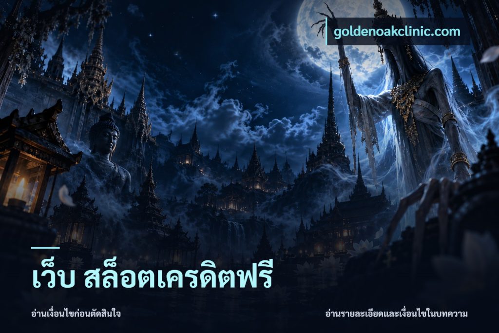 เว็บ สล็อตเครดิตฟรี