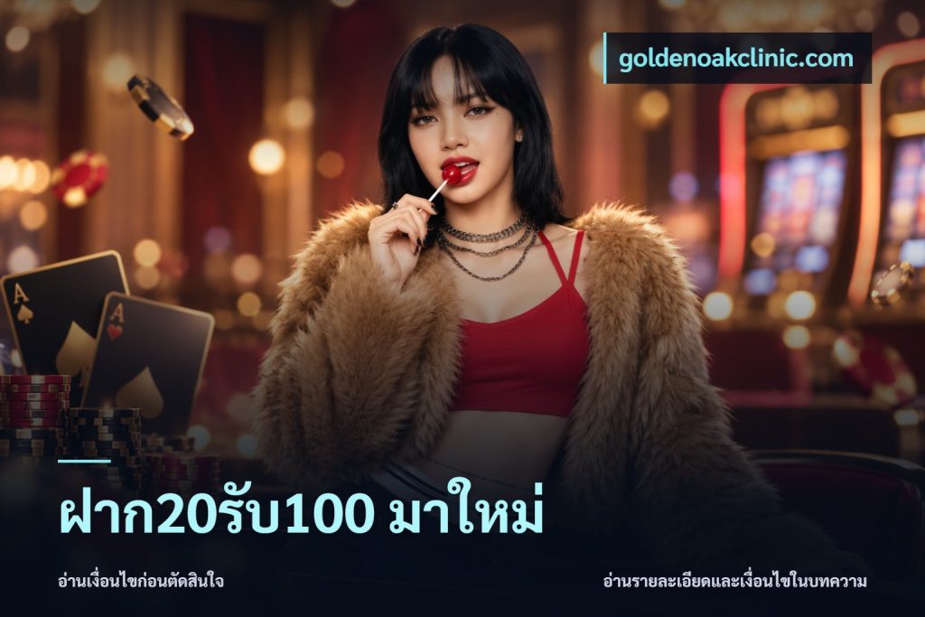 ฝาก20รับ100 มาใหม่