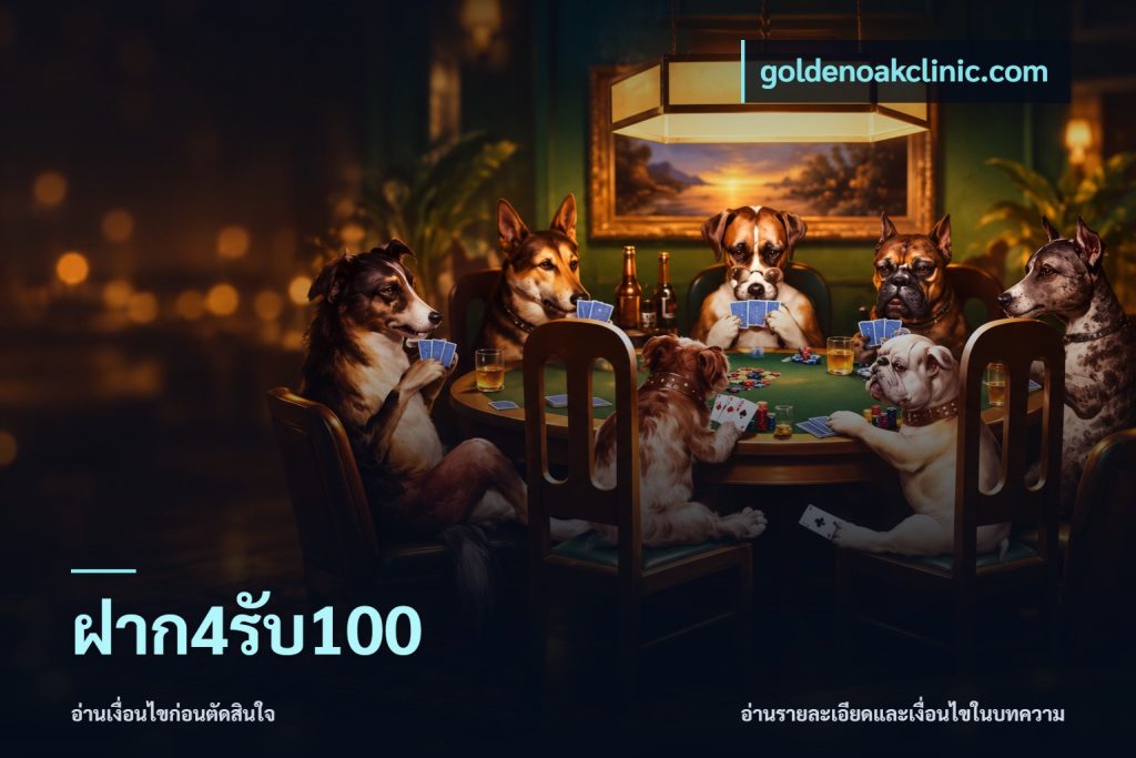 ฝาก4รับ100