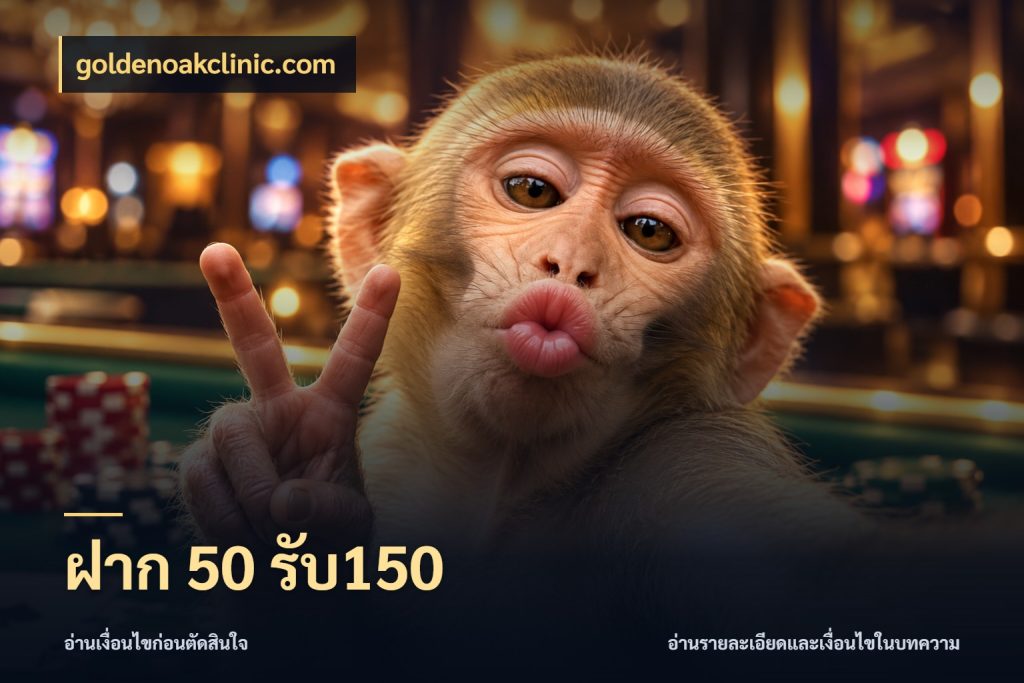 ฝาก 50 รับ150 goldenoakclinic.com โปรกับเกมที่ชอบเลือกให้ตรงสไตล์