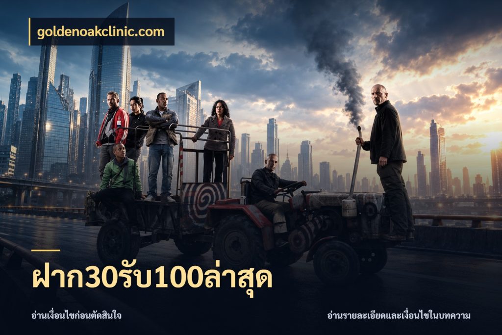 ฝาก30รับ100ล่าสุด เปิดมุมโปรให้เข้ากับเกมแนวโปรด สไตล์ goldenoakclinic.com