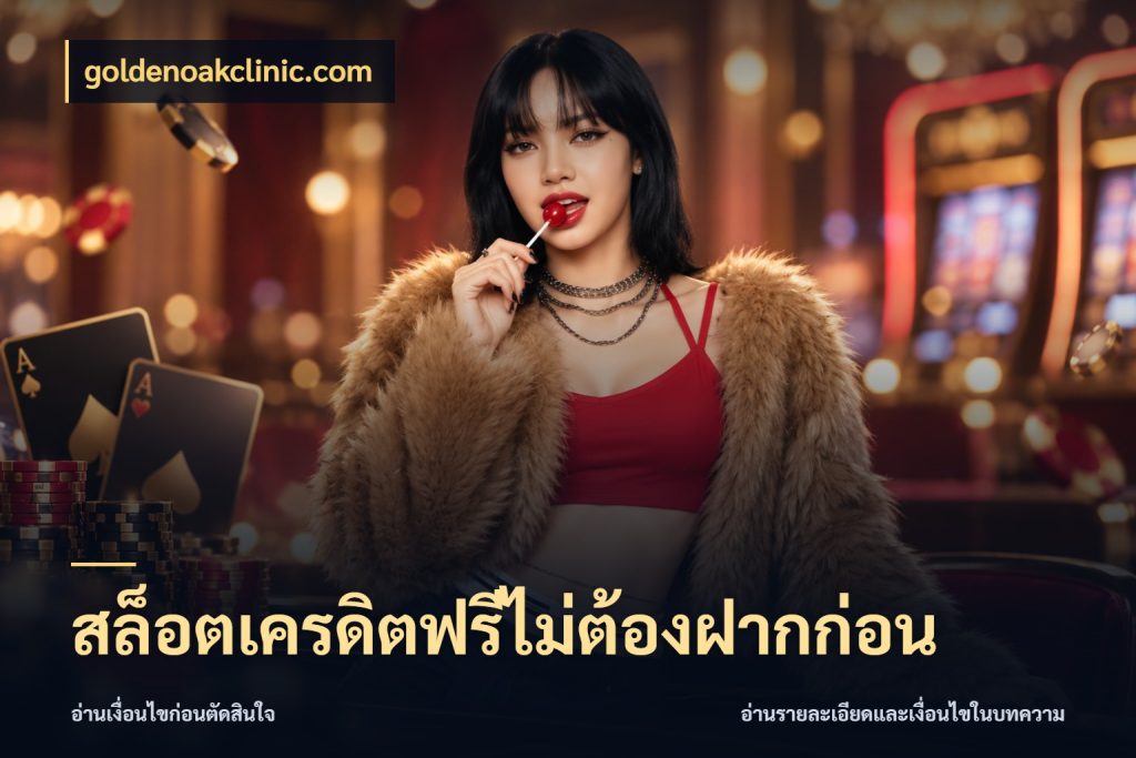 สล็อตเครดิตฟรีไม่ต้องฝากก่อน ชนิดเครดิตกับสิทธิ์ที่คุณอยากรู้ ในมุม goldenoakclinic.com