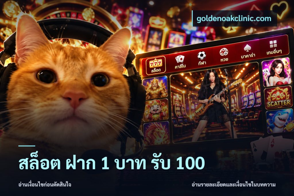 สล็อต ฝาก 1 บาท รับ 100