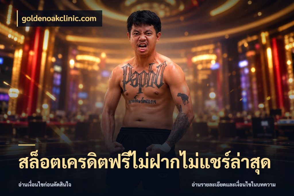 สล็อตเครดิตฟรีไม่ฝากไม่แชร์ล่าสุด สายโบนัสเลือกมุมเครดิตให้ตรงสไตล์ สไตล์ goldenoakclinic.com