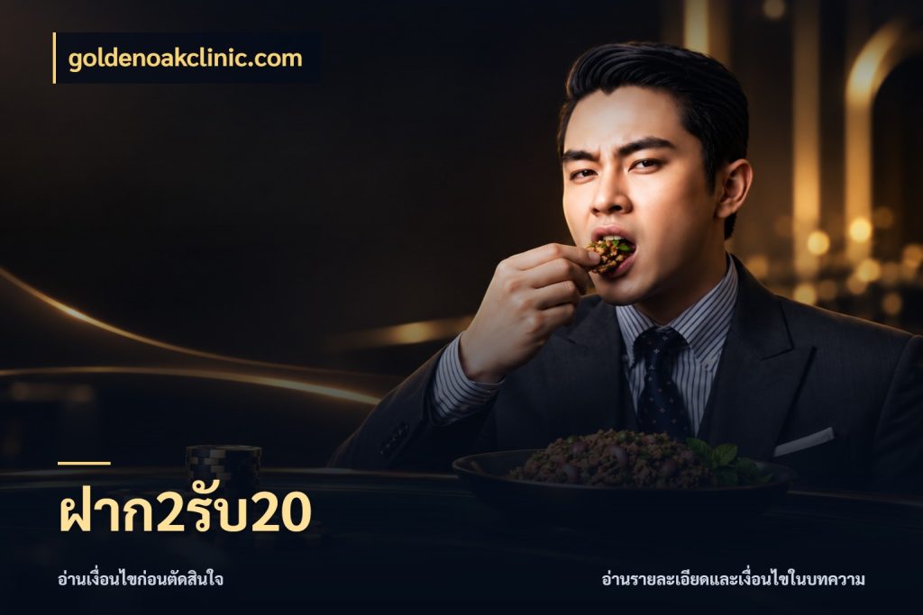 ฝาก2รับ20 เปิดมุมโปรให้เข้ากับเกมแนวโปรด ในมุม goldenoakclinic.com