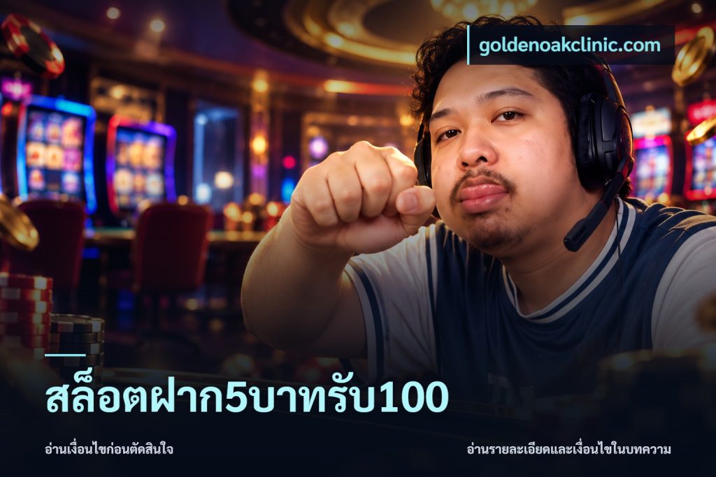 สล็อตฝาก5บาทรับ100