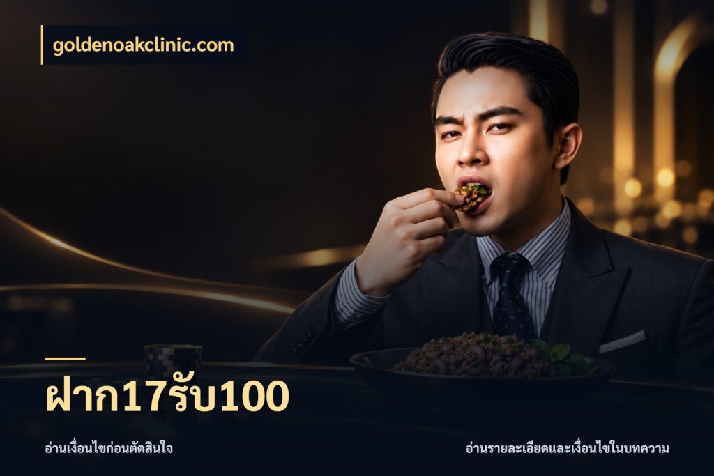 ฝาก17รับ100 goldenoakclinic.com สายโบนัสเลือกจังหวะสนุกได้อย่างไร