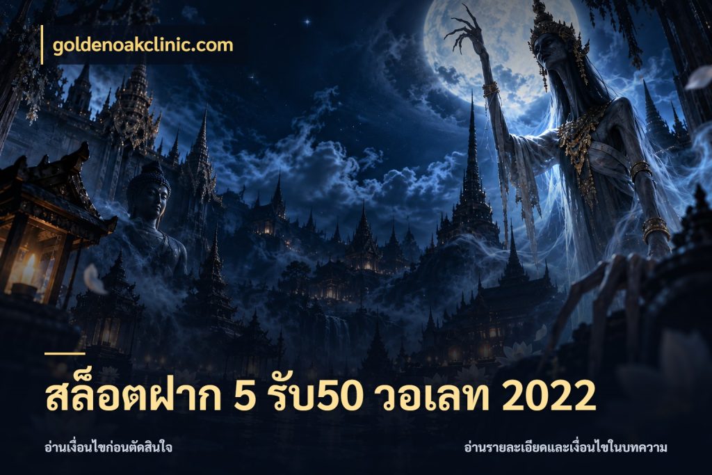 สล็อตฝาก 5 รับ50 วอเลท 2022 จับคู่โบนัสกับสไตล์เกมที่ชอบ สไตล์ goldenoakclinic.com