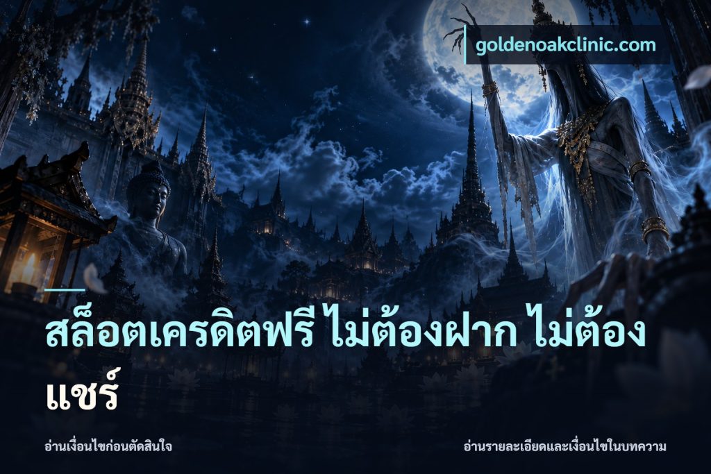 สล็อตเครดิตฟรี ไม่ต้องฝาก ไม่ต้องแชร์