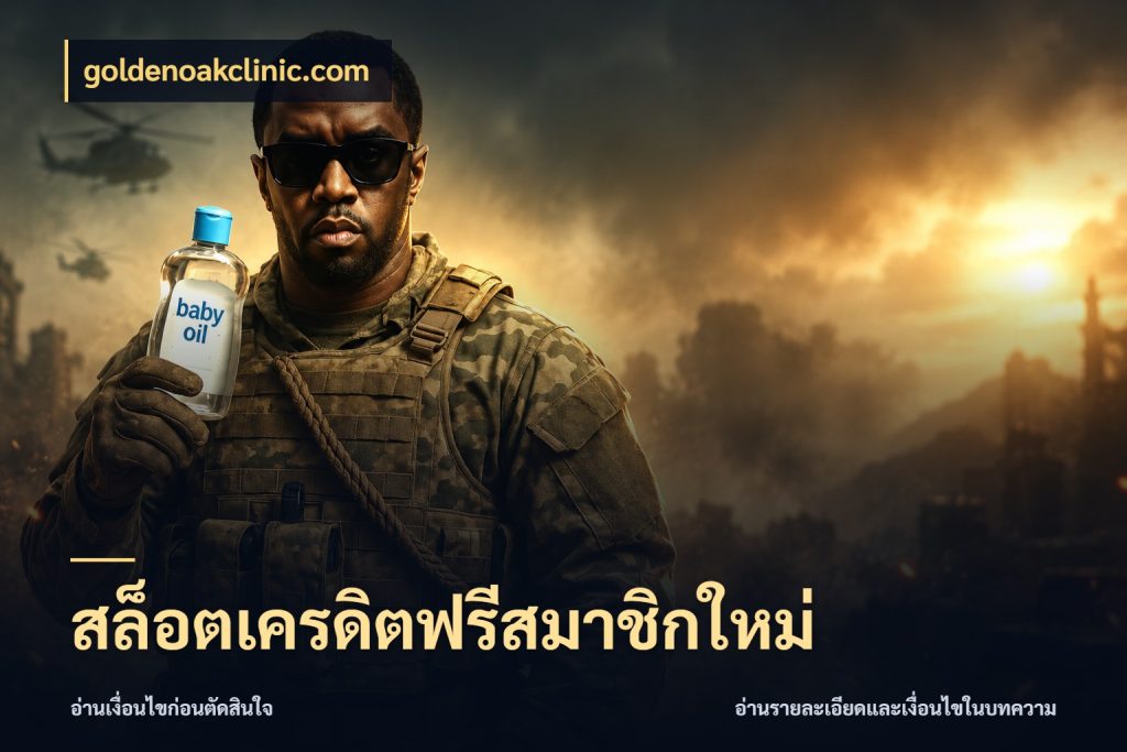 สล็อตเครดิตฟรีสมาชิกใหม่ จับมุมเด่นของเครดิตฟรีให้ตรงใจ กับ goldenoakclinic.com